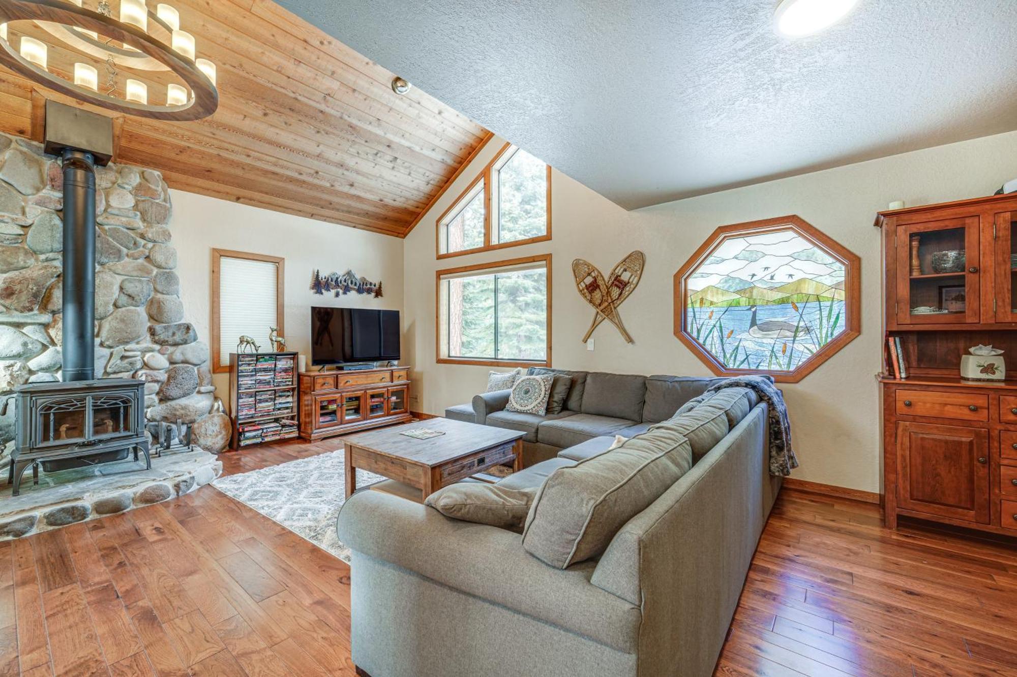 Family-Friendly Truckee Cabin In Tahoe Donner! Esterno foto